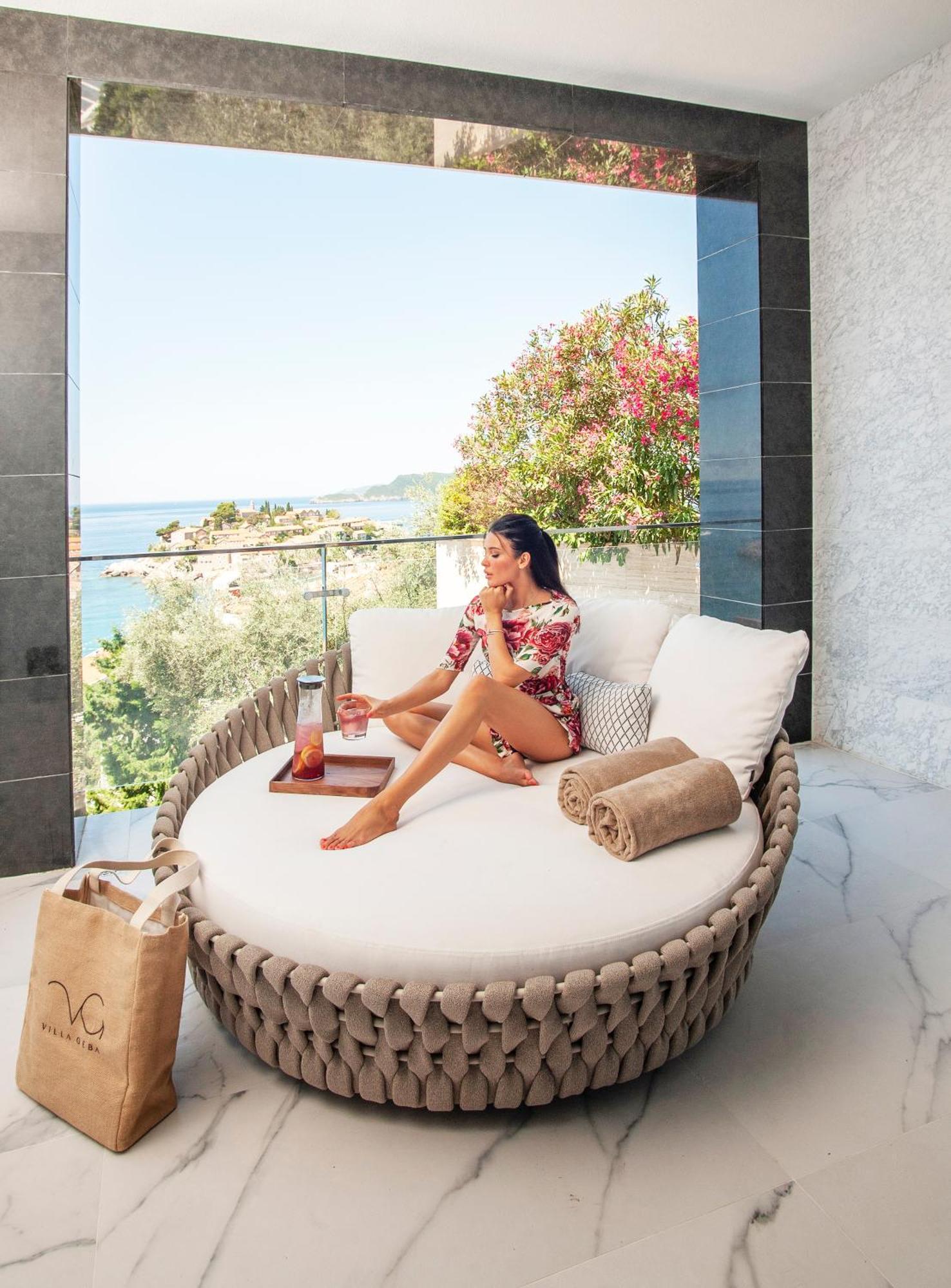 Villa Geba Boutique Hotel Sveti Stefan Zewnętrze zdjęcie